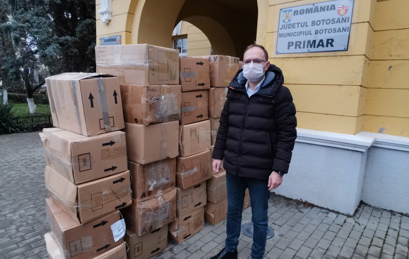 Donație importantă pentru municipiul Botoșani - FOTO