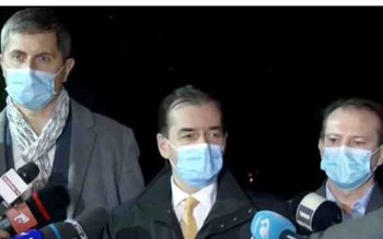 Liderii PNL, USR-PLUS și UDMR …