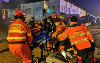 Incendiu la Botoșani! Flăcări puternice …