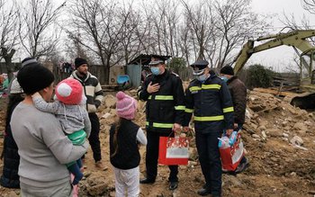 Misiune de suflet a pompierilor …