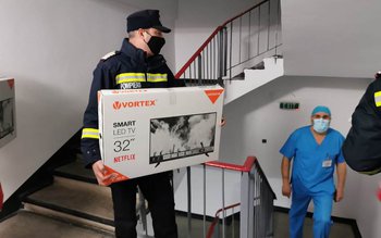 Suflet de pompier în zâmbetul …