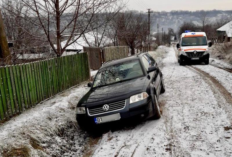 Tragedie la Văculești! Un bărbat și-a pierdut viața după ce a fost strivit de propriul autoturism