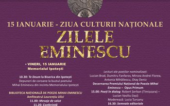 Zilele Eminescu 2021, la Memorialul …