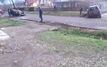 Accident pe un drum din …