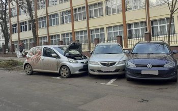 Accident rutier cu trei mașini …