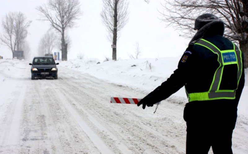 Alertă meteo! Iarna face ravagii! Se circulă infernal în mai multe zone