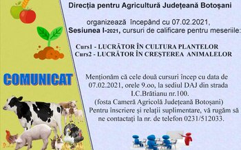 Direcția pentru Agricultură Județeană Botoșani …