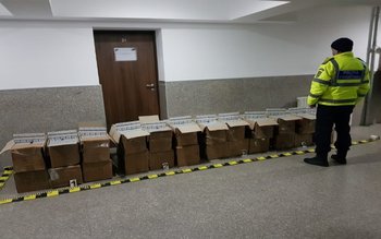 Mii de pachete cu țigări …