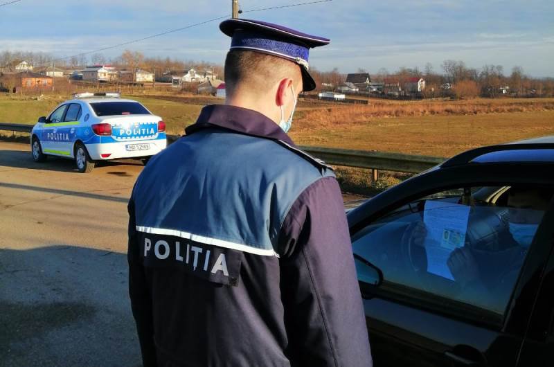 Polițiștii continuă activitățile pe timpul stării de alertă și verifică măsurilor impuse inclusiv la Havârna - FOTO