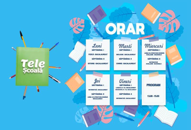 „Examene de nota 10” – Proiect al ISJ Botoșani în parteneriat cu Somax TV