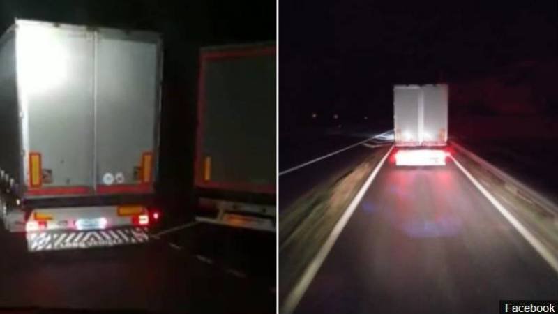 Şofer român de TIR abandonat de coleg într-o parcare în Franţa, după ce au fost prinşi în timp ce furau motorină