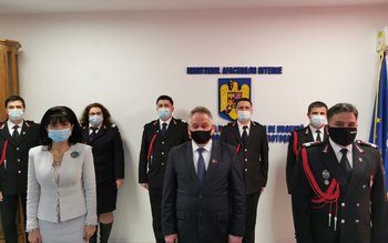 Pompieri botoşăneni avansaţi în grad, …