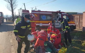 Tânăr din județul Botoșani înghițit …