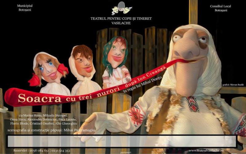 Cântecul lebedei și Soacra cu trei nurori, două spectacole în această săptămână la Teatrul „Vasilache”