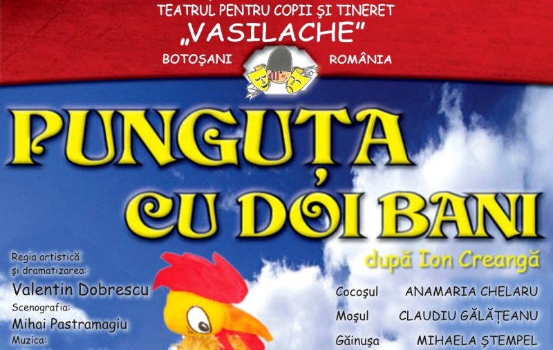 Teatrul „Vasilache” anunță modificarea spectacolului din această săptămână