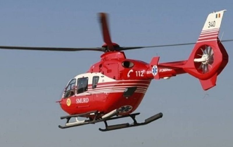 Elicopterul SMURD chemat duminică la Botoșani