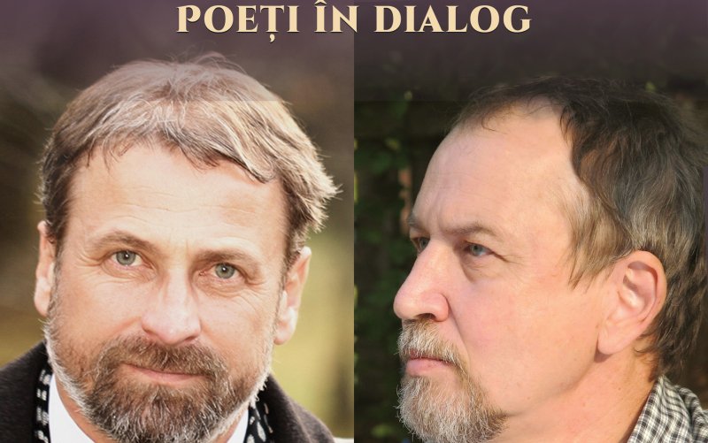 Poeți în dialog la Ipotești: Ioan Pintea și Paul Aretzu