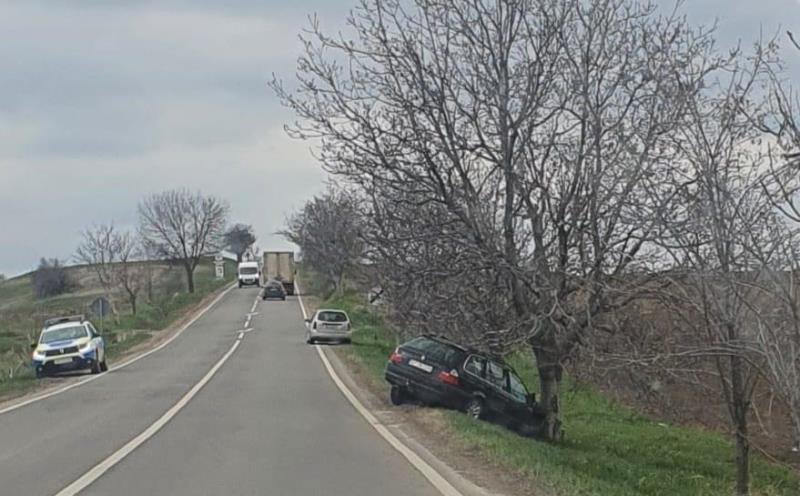 Accident la Brăești! Un copil a fost rănit în urma unei depășiri neregulamentare