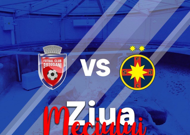 Duel important disputat astăzi între FC Botoșani și FCSB