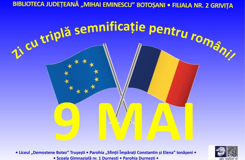 Ziua Europei, sărbătorită la Biblioteca Județeană „Mihai Eminescu” Botoșani