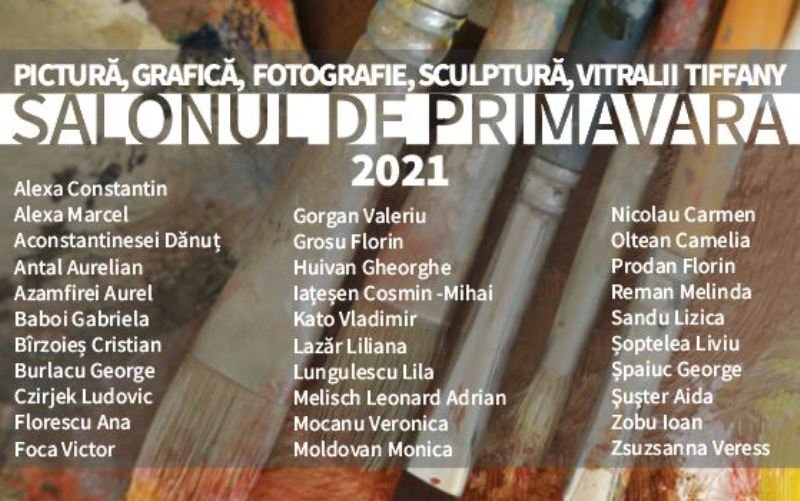 „Salonul de Primăvară” eveniment organizat la Galeriile de Artă „Ștefan Luchianˮ Botoșani