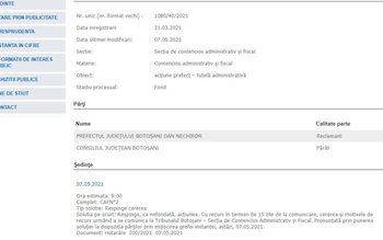 Consiliul Județean Botoșani a câștigat …