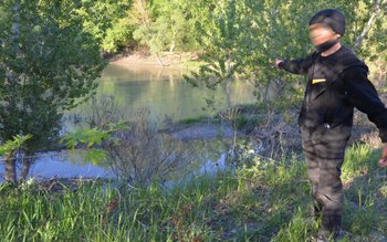 Plase monofilament îndepărtate din râul …