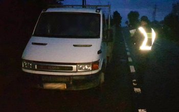 Autoutilitară cu asigurare portugheză falsificată, …