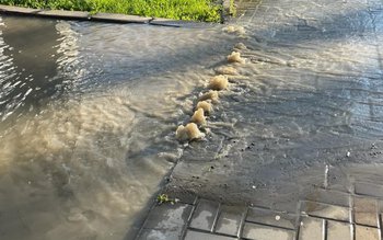 Avarie la conducta de apă! …