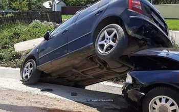 Accident spectaculos produs într-o localitate …