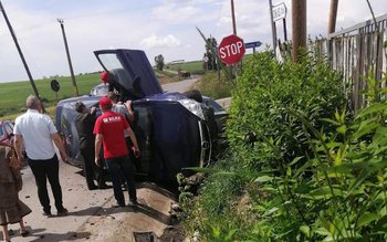 Accident grav pe un drum …