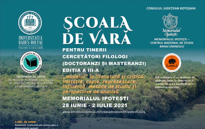 A treia ediție a Școlii de vară pentru tinerii cercetători filologi, la Memorialul Ipotești