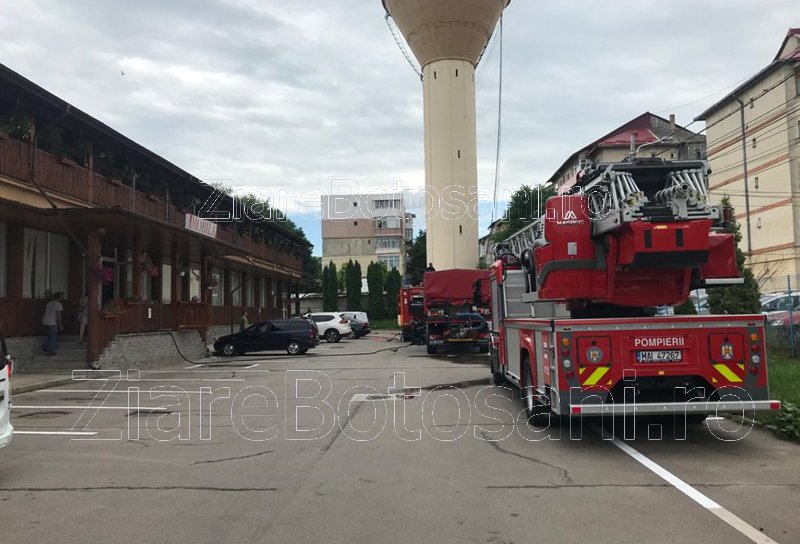 Incendiu la un supermarket din Dorohoi! Zeci de persoane au fost evacuate – FOTO/VIDEO