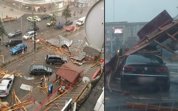 Ploile şi vântul puternic au …