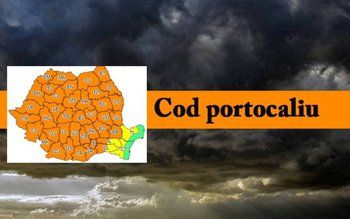 Alertă meteo de vreme rea. …