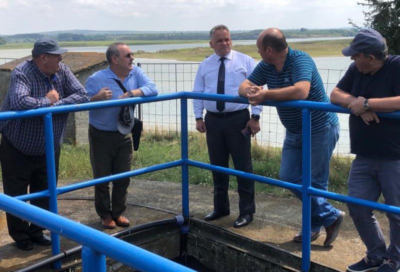 Stațiile de irigații din județ vizitate de prefectul Dan Nechifor - FOTO