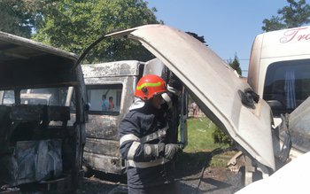 Incendiul de la Microbuzul a …