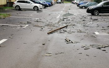 Furtuna puternică din judeţul Suceava …