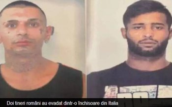 Doi deținuți români au evadat …