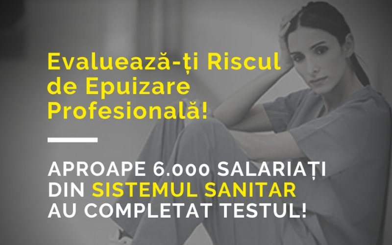 „Solidaritatea Sanitară” a lansat prima aplicaţie de evaluare gratuită a riscului de epuizare profesională