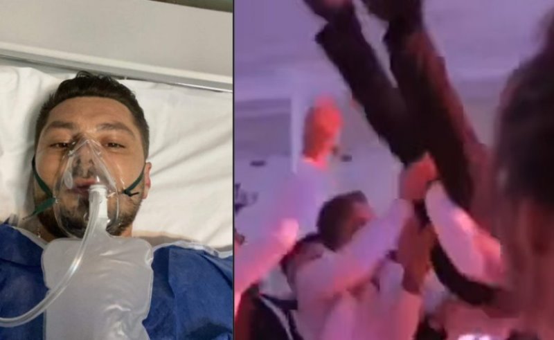 GRAV! Un mire a ajuns la spital cu coloana fracturată, după ce prietenii l-au aruncat şi nu l-au mai prins