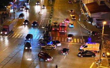 Accident pe Calea Națională, după …