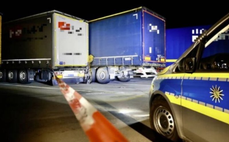 Șofer român de TIR, mort într-o parcare din Germania, după ce a fost prins între două semiremorci