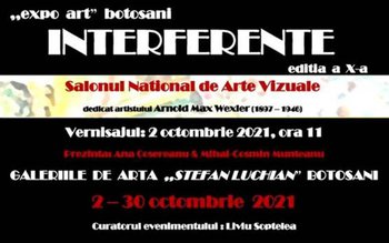 Vernisaj la Galeriile Luchian Botoșani …