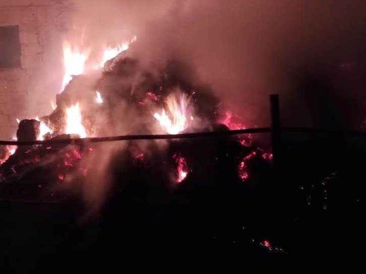 Incendiu violent la Tudora! Acoperișul unei case și o anexă cu păsări și iepuri distruse de flăcări
