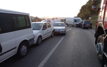 Carambol cu cinci mașini la …