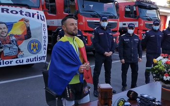 Iulian Rotariu sărbătorit de colegii …