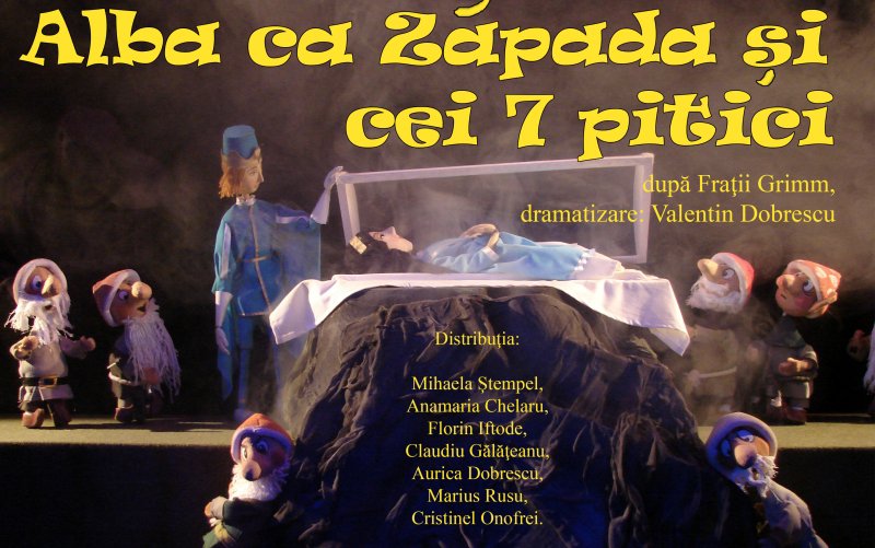 Albă ca zăpada și cei 7 pitici la Teatrul „Vasilache”