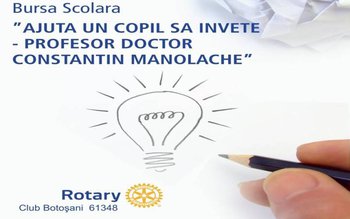 ROTARY CLUB BOTOȘANI continuă programul …