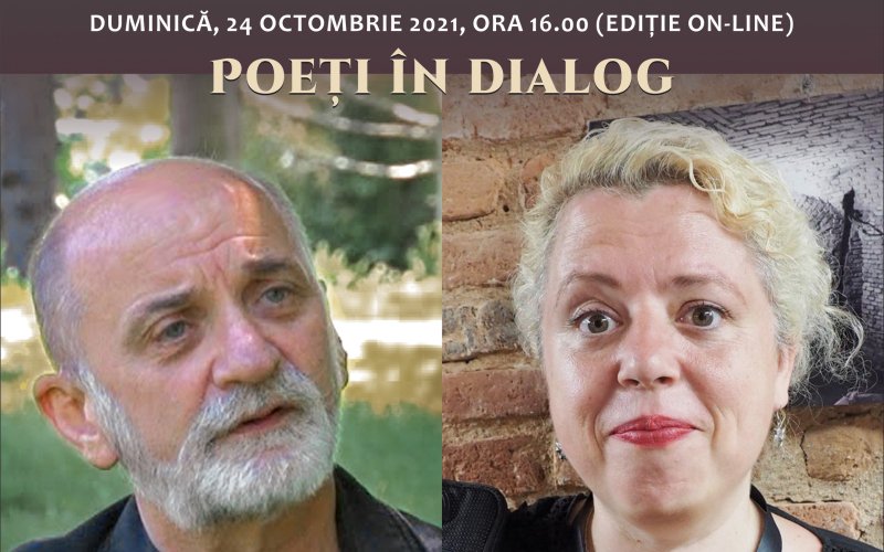 Poeți în dialog la Ipotești: Doru Mareș și Crista Bilciu
